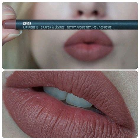 mac spice lipliner|mac cosmetics spice lip liner.